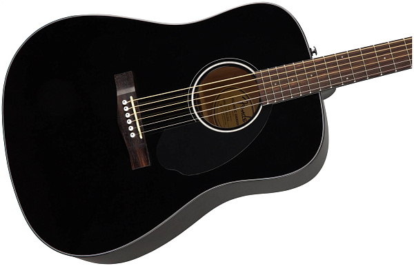 FENDER CD-60S Black - Гитара акустическая