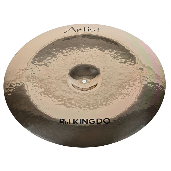 Тарелка чайна 18" [18" ARTIST POWER COPPESMITH CHINA] KINGDO [18" ARTIST POWER COPPESMITH CHINA] сплав B20, ручная работа, полированная поверхность