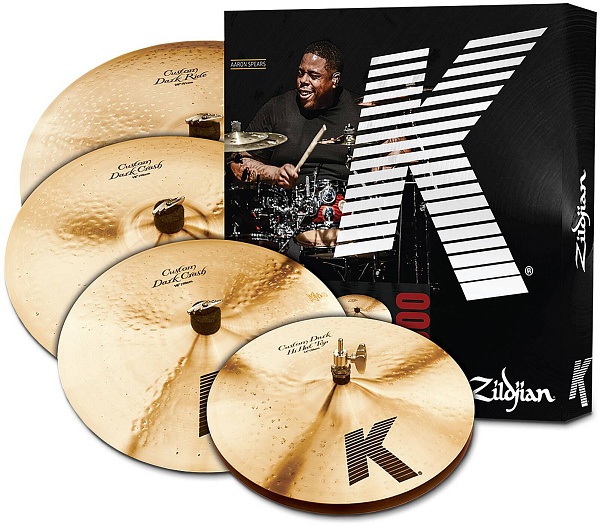 ZILDJIAN K CUSTOM DARK 5 PC CYMBAL SET - Тарелка