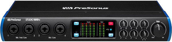 PRESONUS Studio 1810C - аудиоинтерфейс USB 24бит/96кГц, USB-B.