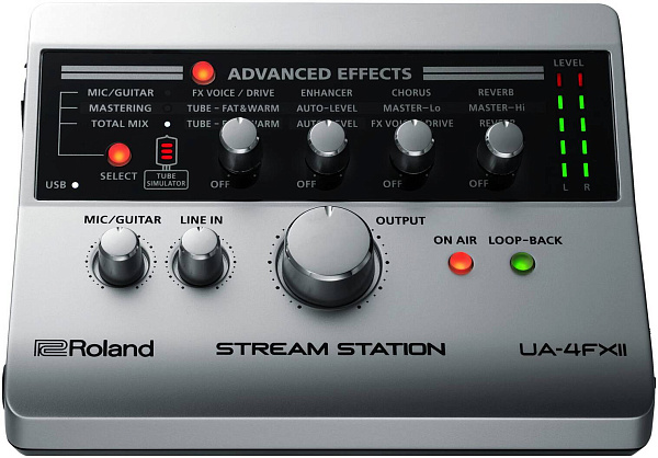 ROLAND UA-4FX2 внешний аудиоинтерфейс USB