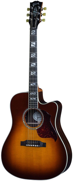 GIBSON Songwriter Cutaway Progressive Autumn Burst - Гитара электроакустическая