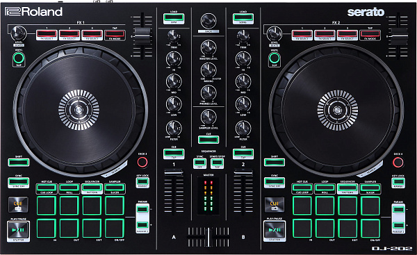 ROLAND DJ-202 Диджейский контроллер