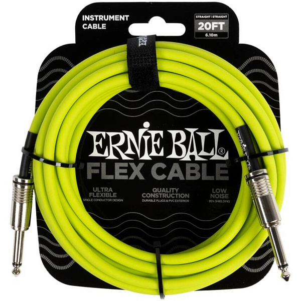 ERNIE BALL 6419, 6м - Инструментальный кабель