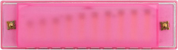BEE DF10A-3 PINK - Губная гармоника диатоническая
