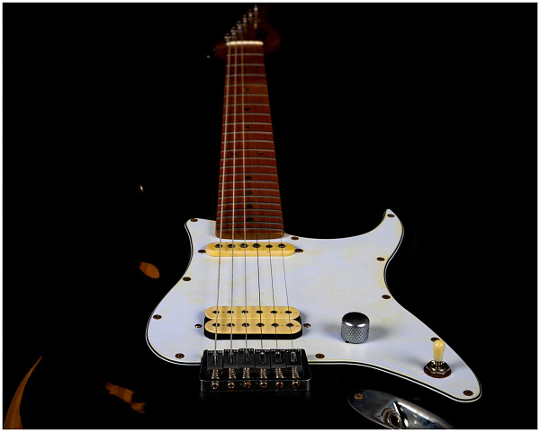 JET JS-800 Relic BK - Электрогитара шестиструнная