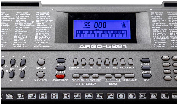 VESTON ARGO-5261 - Синтезатор с автоаккомпанементом