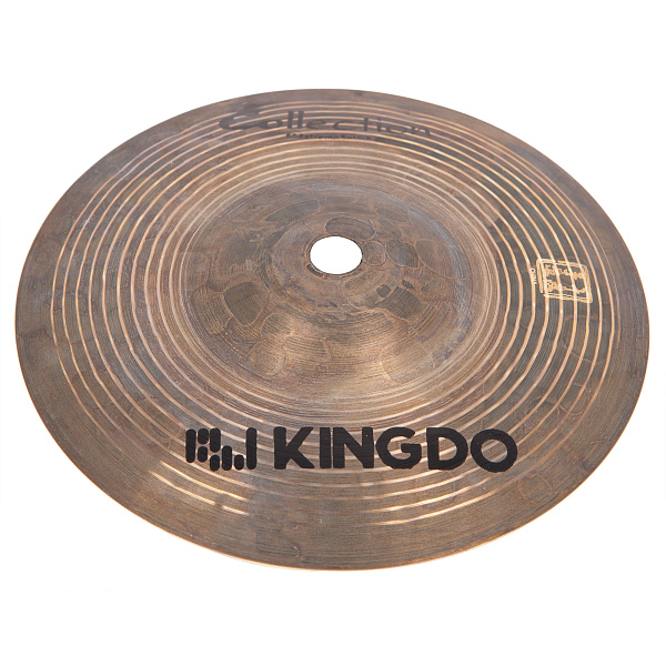 Тарелка сплэш 6" [6" COLLECTION EXTREME SPLASH] KINGDO [6" COLLECTION EXTREME SPLASH] сплав B20, ручная работа, поверхность натуральная, с проточкой