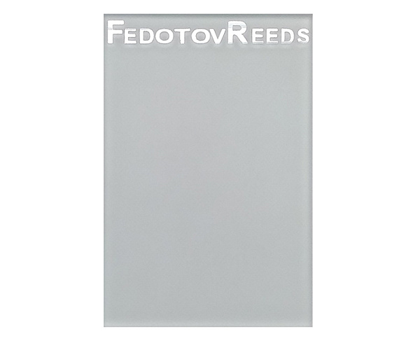 FR18AC01 Стекло для шлифовки тростей, красный чехол, FedotovReeds