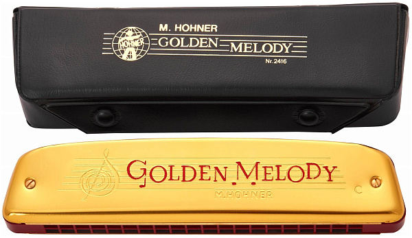 HOHNER Golden Melody C-major - Губная гармоника тремоло
