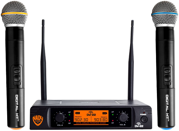 NADY DW-22 HT - радиосистема с двумя ручными передатчиками