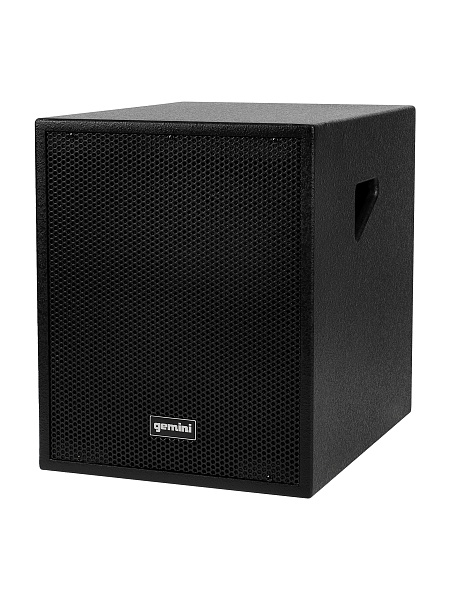 Акустическая система Gemini [LRX-448] Комплект: 8 (2х4) 2-х полосных сателлитов, 12" активный сабвуфер, совокупная мощность RMS 600 Вт, SD слот, USB порт, FM радио, Bluetooth, 2 стойки, кабели питания, кабели коммутации (2 места)