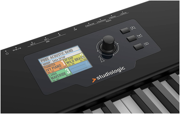 STUDIOLOGIC SL73 Studio - MIDI клавиатура 73 клавиши с молоточковой фортепианной...