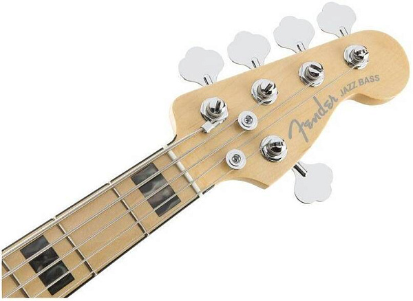 FENDER American Elite Jazz Bass V MN Tobacco Burst - Бас-гитара 5 струн