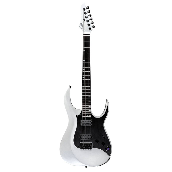 Mooer GTRS M800 Pearl White - Электрогитара Superstrat со встроенным процессором, цвет белый