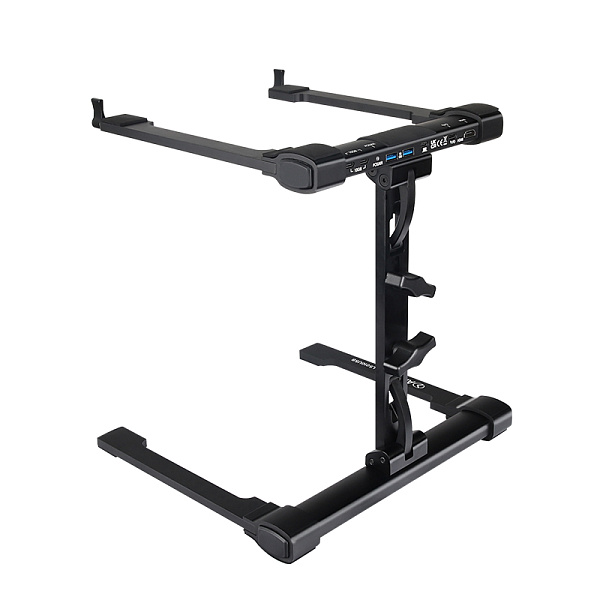 LS010USB Подставка для ноутбука DJ с USB-концентратором, Alctron