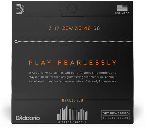D'ADDARIO NYXL1356W - Струны для электрогитары