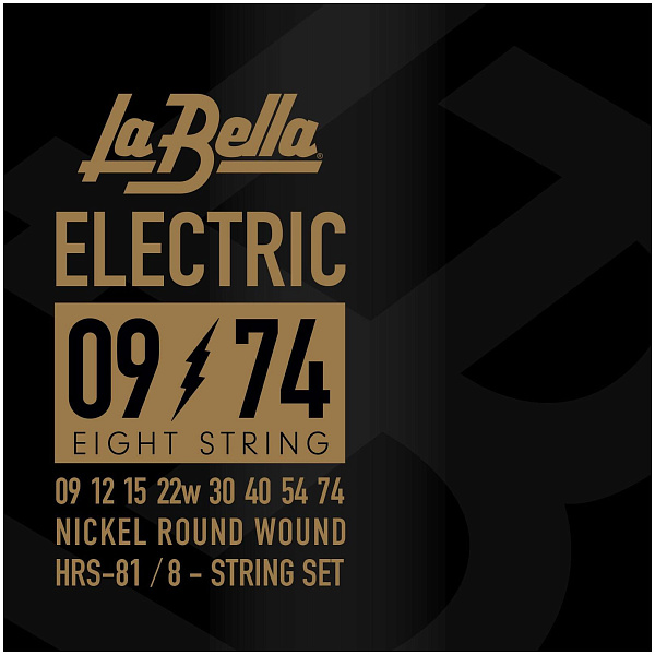 LA BELLA HRS-81 - Струны для электрогитары 8-струнной