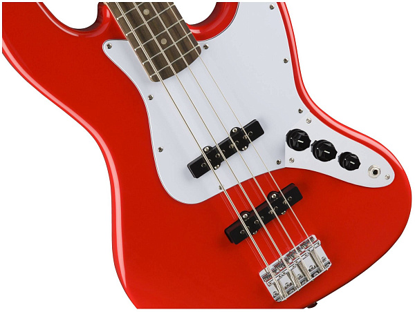 FENDER SQUIER Affinity Jazz Bass Race Red - Бас-гитара