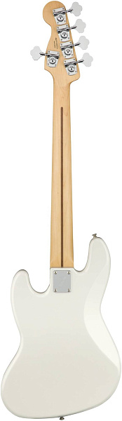 FENDER PLAYER JAZZ BASS V PF PWT Бас-гитара 5-и струнная, цвет белый