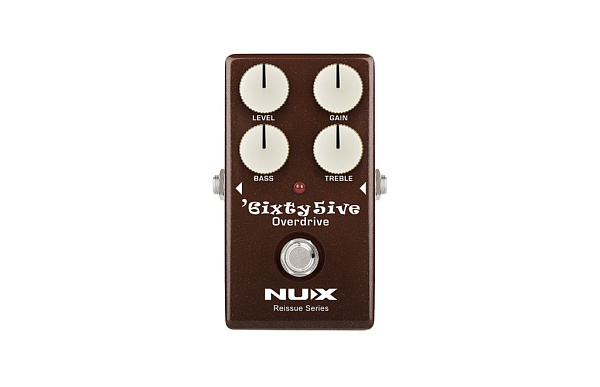 6ixty5ive Overdrive Педаль эффекта Reissue Series, Nux