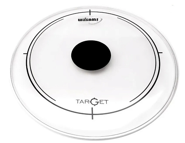 Пластик WILLIAMS [DT2-7MIL-10k] для томов, серия Target Dot Clear, размер 10"