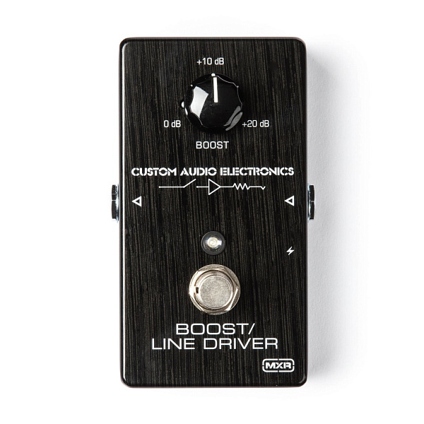 MC401 MXR Cae Boost/Line Driver Педаль эффектов, Dunlop