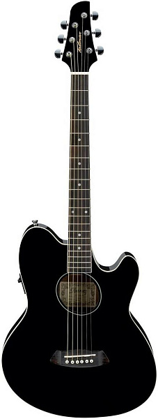 IBANEZ TCY10E BK BLACK HIGH GLOSS - Гитара электроакустическая