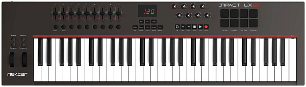 NEKTAR Impact LX 61+ - MIDI-клавиатура