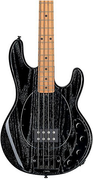 STERLING StingRay Black with White Stain - Бас-гитара 4 струны