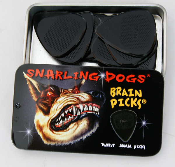 TNSDB351-88 Brain Picks Медиаторы 12шт, толщина 0.88, Snarling Dogs