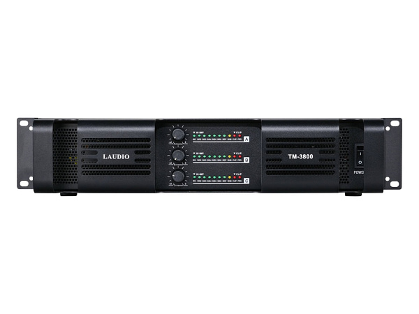TM-3800 Усилитель мощности, 3х800Вт, LAudio