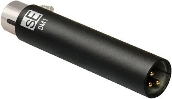 Микрофонный предусилитель sE Electronics [DM1 BK] 10 Гц - 120,000 Гц (- 0,3 дБ), гейн: 28 дБ (нагрузка 1 кОм), максимальный выходной уровень (0,5% THD): 8,3 дБВ (2,6 В), электрический импеданс: 135 Ом