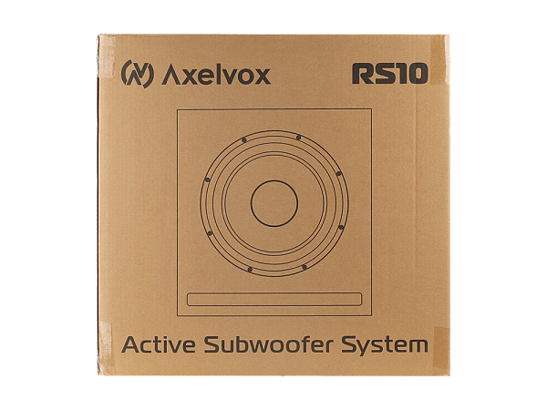 Акустическая система Axelvox [RS10] Активный сабвуфер, 36Гц-150Гц, 150W RMS, входы: XLR, RCA, TRS, выходы: XLR, RCA