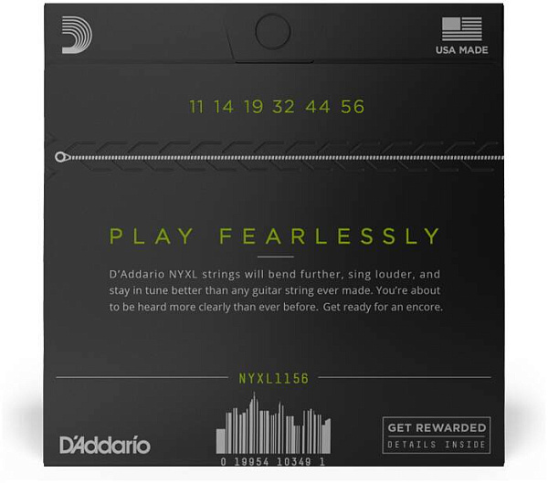 D'ADDARIO NYXL1156 - Струны для электрогитары