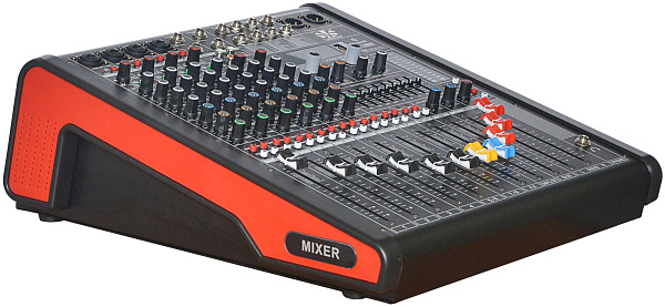 SVS AUDIOTECHNIK PM-8A Активный аналоговый микшерный пульт, 8 каналов,...