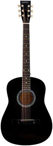 DAVINCI DF-70A BK - Гитара акустическая