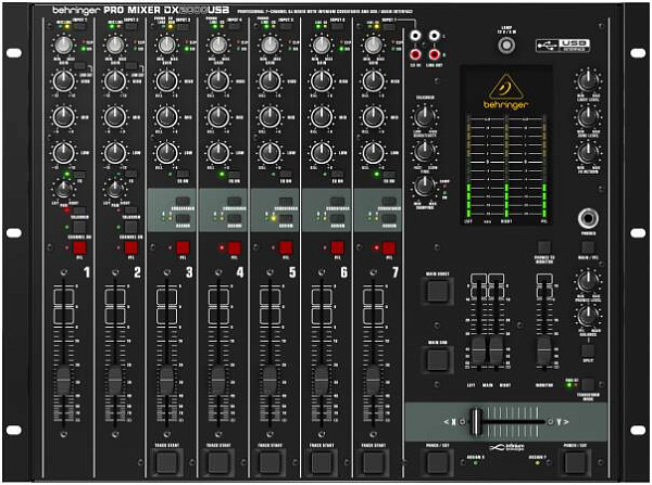BEHRINGER DX2000USB PRO MIXER - DJ-Микшер