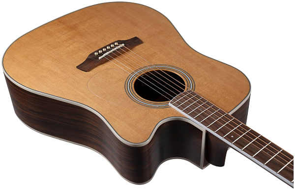 ADLER DCE100-SR - Гитара электроакустическая шестиструнная
