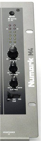 NUMARK M4, 3-канальный профессиональный 10' микшер входы: 2 phono/линейных,...