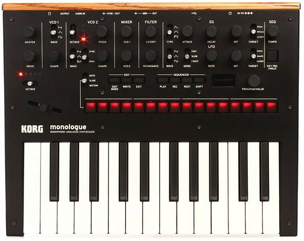 KORG MONOLOGUE-BK - Синтезатор аналоговый