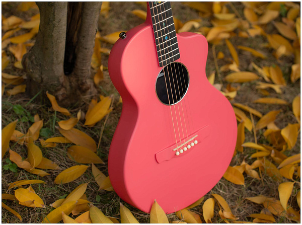NATASHA Asteroid Peach Pink - Гитара акустическая шестиструнная