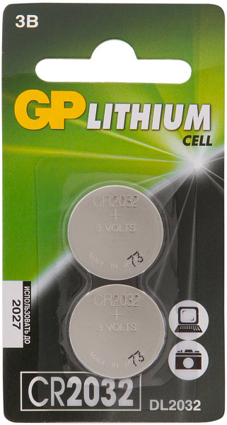 GP Lithium GPCR2032-7CR1 CR2032 BL1 - Батарейка