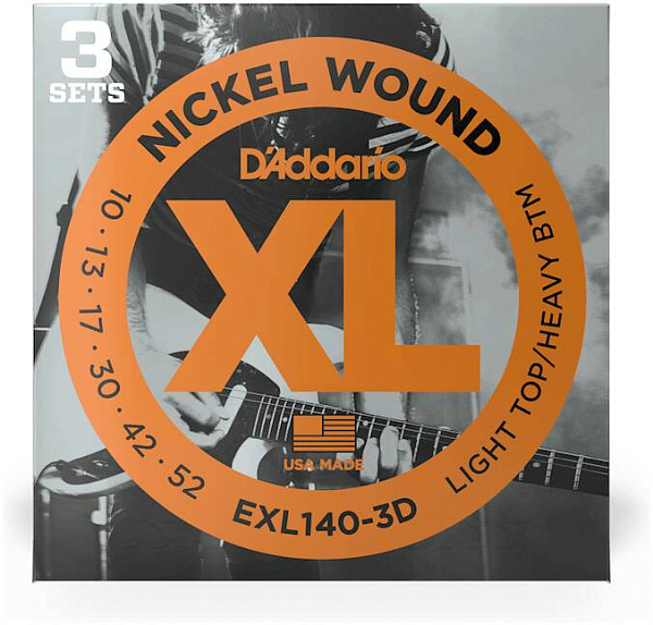 D'ADDARIO EXL140 3D - Струны для электрогитары