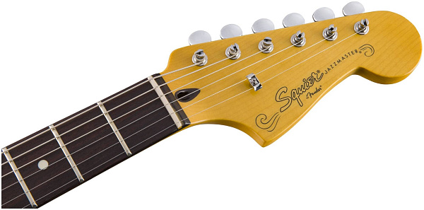 FENDER SQUIER DELUXE JAZZMASTER CANDY APLE RED - Электрогитара