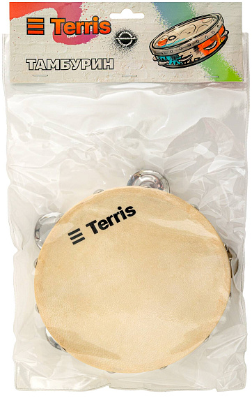 TERRIS TRN- 15NL - Тамбурин с мембраной