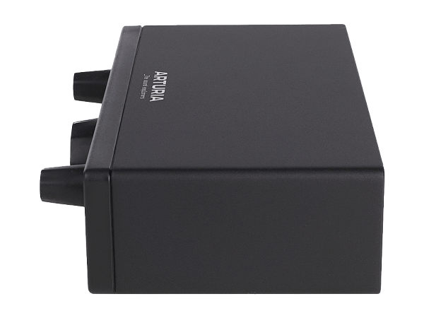 Аудиоинтерфейс USB [800101] Arturia [MiniFuse 1 Black] 24бит/192кГц, комбинированный разъем XLR и 6.3 мм для записи инструментов и вокала с фантомным питанием 48 В, выходы на монитор (L/R Jack), выход для наушников