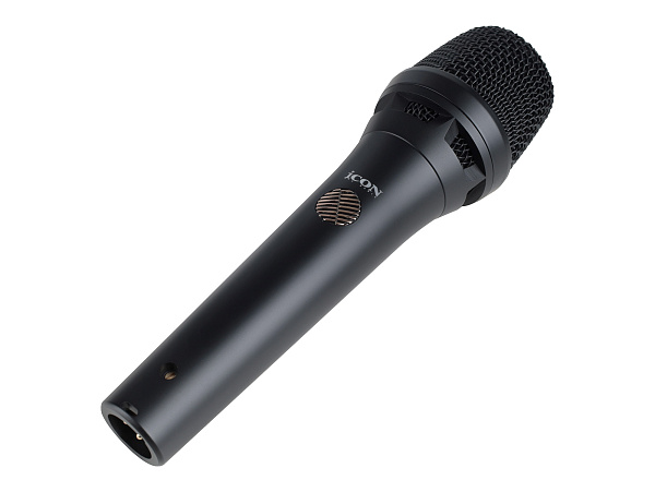 Микрофон динамический Icon [DynaMic 58] вокальный, частотный диапазон 50-15000 Гц, направленность cardioid, чувствительность -54 дБ, выходное сопротивление 150 Ом, максимальный SPL 155 дБ, S/N 75 дБ, разъем XLR-3 M, в комплекте держатель и ветрозащита