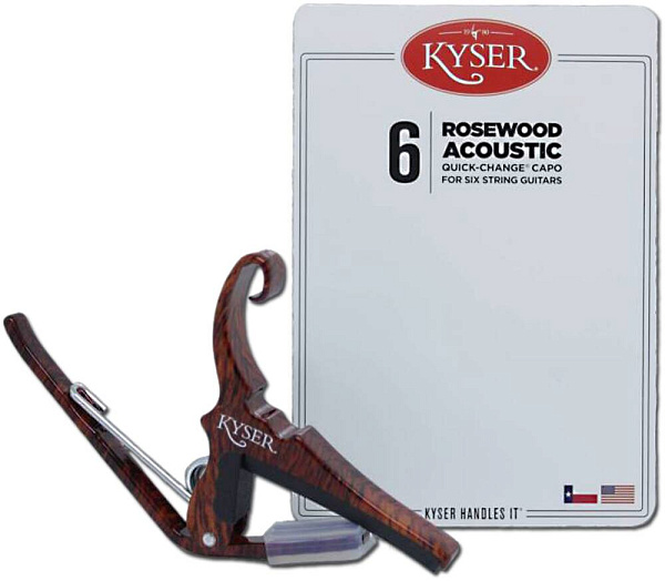 KYSER KG6RWA - Каподастр для акустической гитары