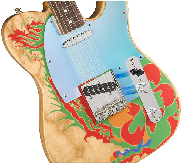 FENDER JIMMY PAGE TELECASTER RW NAT электрогитара, в комплекте кейс